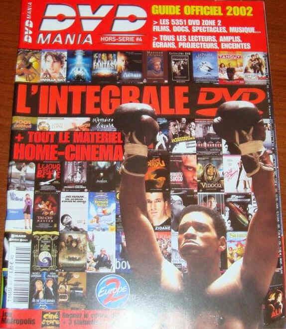 DVD MANIA magazine side cover  Special # 4 December 2002