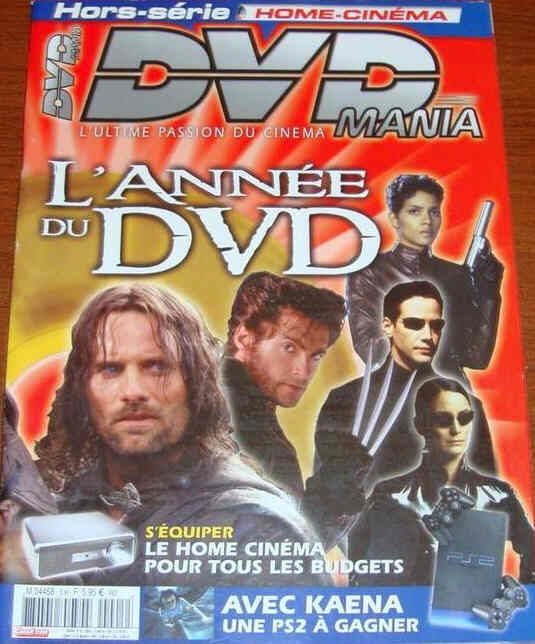 DVD MANIA magazine side cover  Special # 5 February 2004