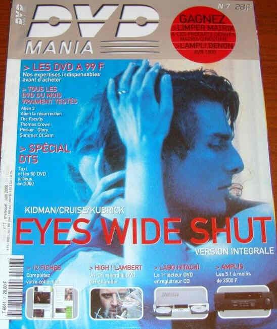 DVD MANIA magazine side cover Issue 7 June 2000