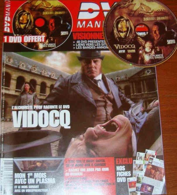 DVD MANIA magazine side cover Issue 23 March/April 2002