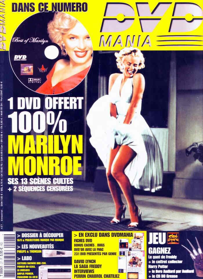 DVD MANIA magazine side cover Issue 27 September/October 2002