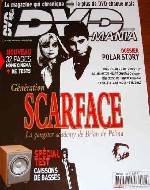 DVD MANIA magazine side cover Issue 38 March 2004