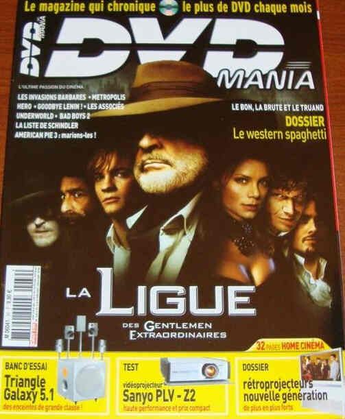 DVD MANIA magazine side cover Issue 39 April 2004