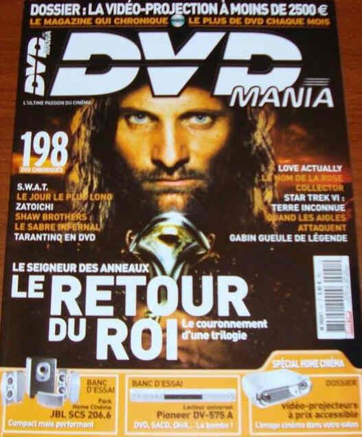 DVD MANIA magazine side cover Issue 41 June 2004
