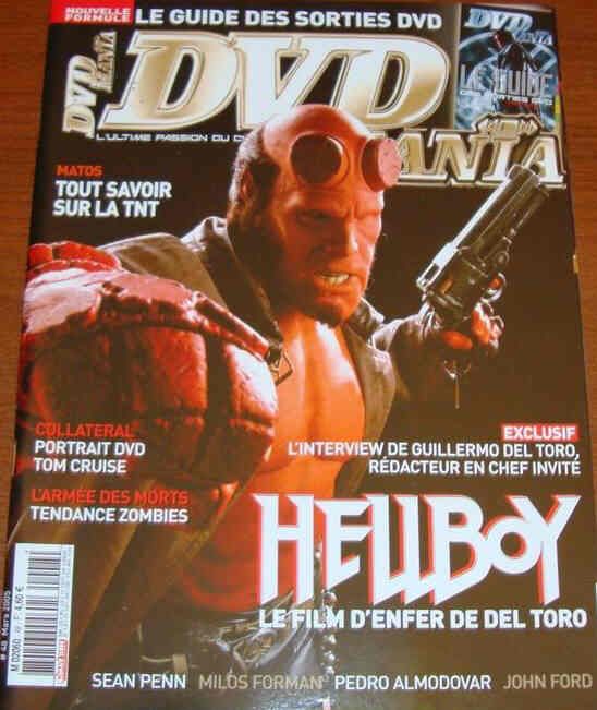 DVD MANIA magazine side cover Issue 48 March 2005