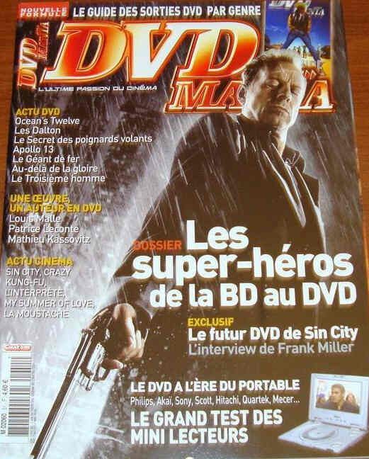 DVD MANIA magazine side cover Issue 51 June 2005