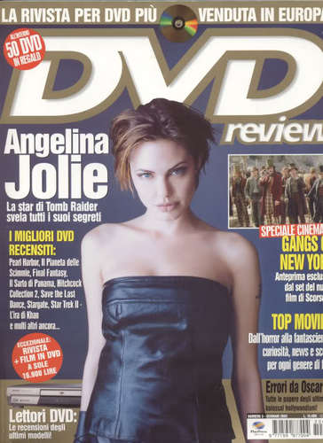DVD REVIEW (It) magazine side cover Issue 3 January 2002