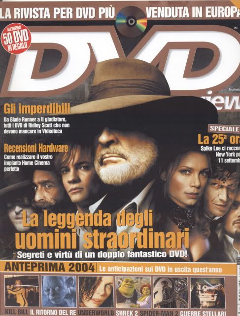 DVD REVIEW (It) magazine side cover Issue 28 February 2004