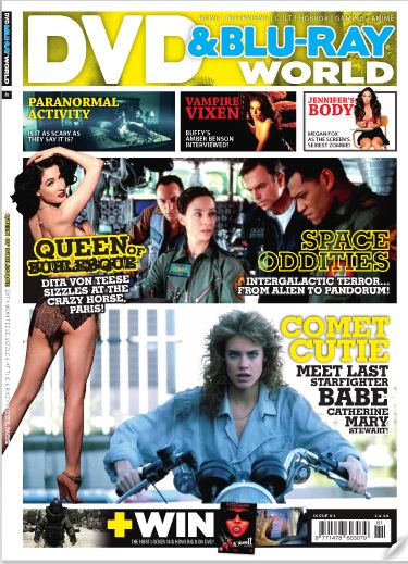 DVD WORLD magazine side cover Issue 81 February 2010