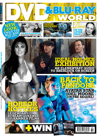 DVD WORLD magazine side cover Issue 84 May 2010