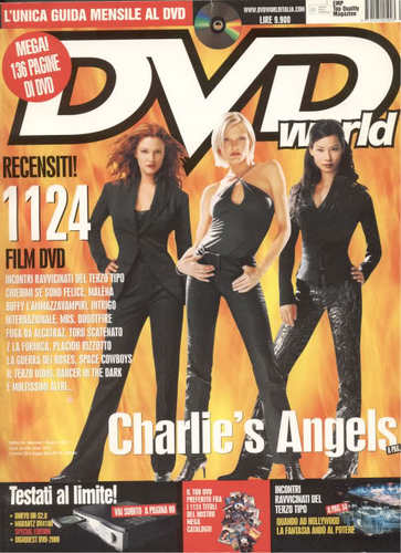 DVD WORLD (It) magazine side cover June 2001