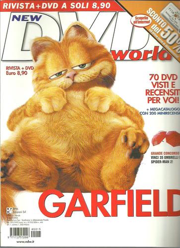 DVD WORLD (It) magazine side cover Issue 15 December 2004