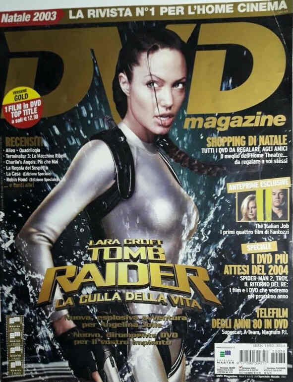 DVD MAGAZINE magazine side cover Issue 36  December 2003