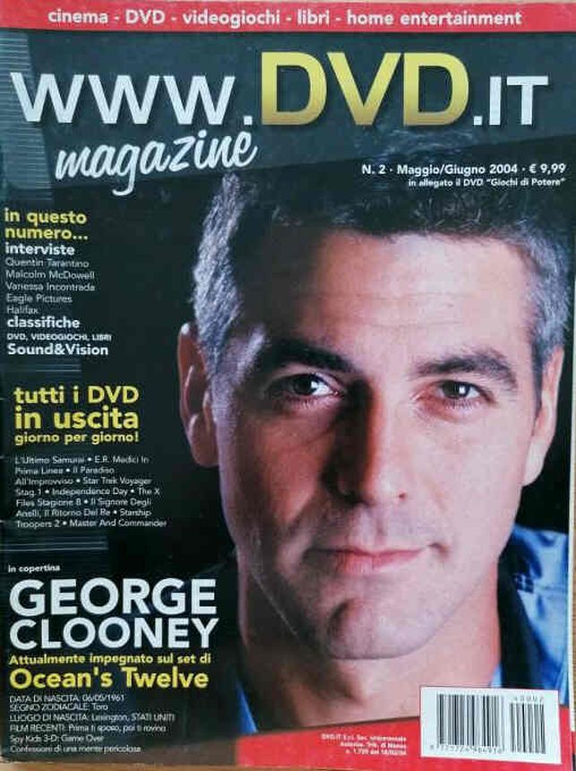 DVD.IT FILM MAGAZINE magazine side cover Issue 2  May/June 2004