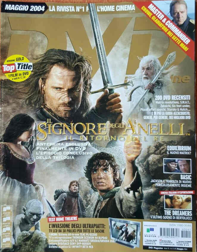 DVD MAGAZINE magazine side cover Issue 41  May 2004
