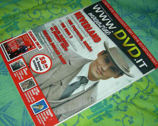 DVD.IT FILM MAGAZINE magazine side cover Issue 7 February/March 2005