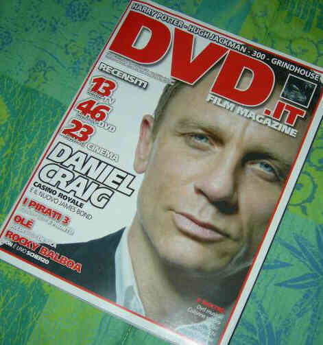 DVD.IT FILM MAGAZINE magazine side cover Issue 16 January 2007