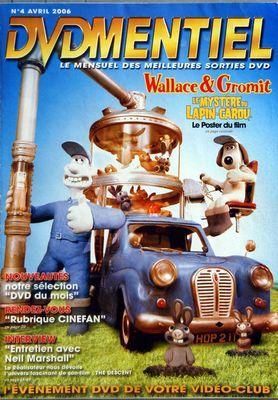 DVDMENTIEL magazine side cover Issue 4  April 2006