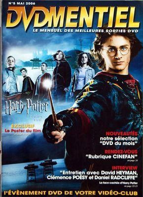 DVDMENTIEL magazine side cover Issue 5  May 2006