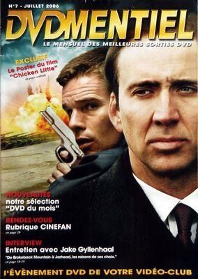 DVDMENTIEL magazine side cover Issue 7  July 2006