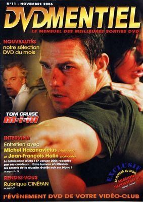 DVDMENTIEL magazine side cover Issue 11  November 2006