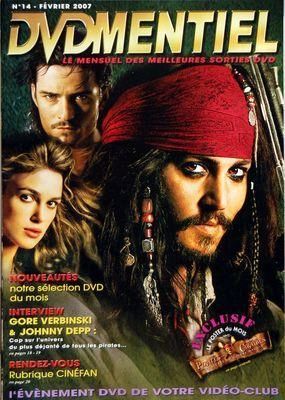 DVDMENTIEL magazine side cover Issue 14  February 2007