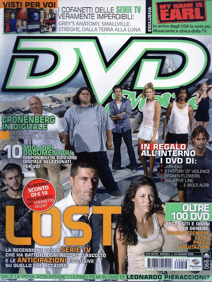DVD MOVIE magazine side cover Issue 56 June 2006