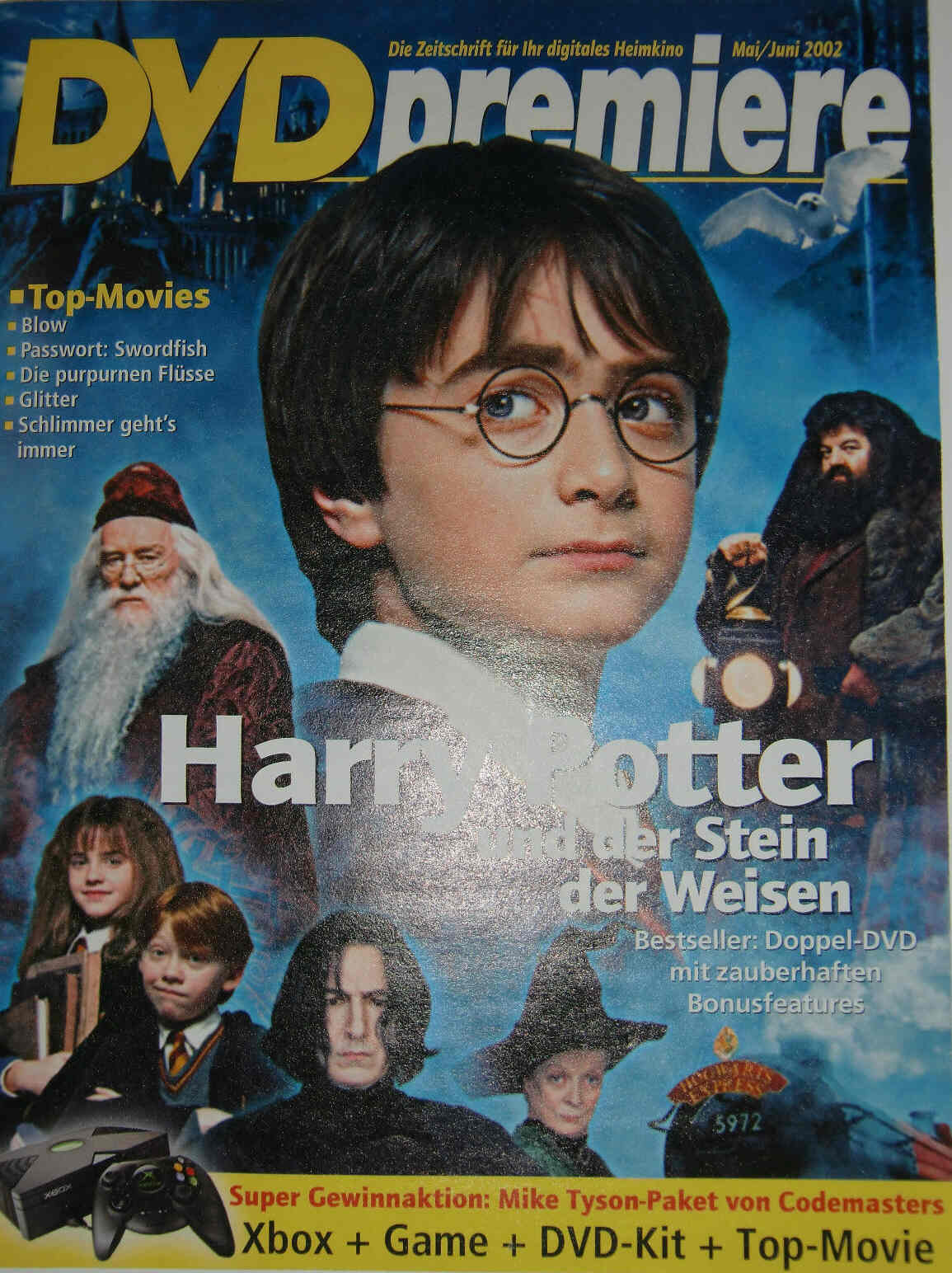 DVD PREMIERE magazine side cover May/June 2002