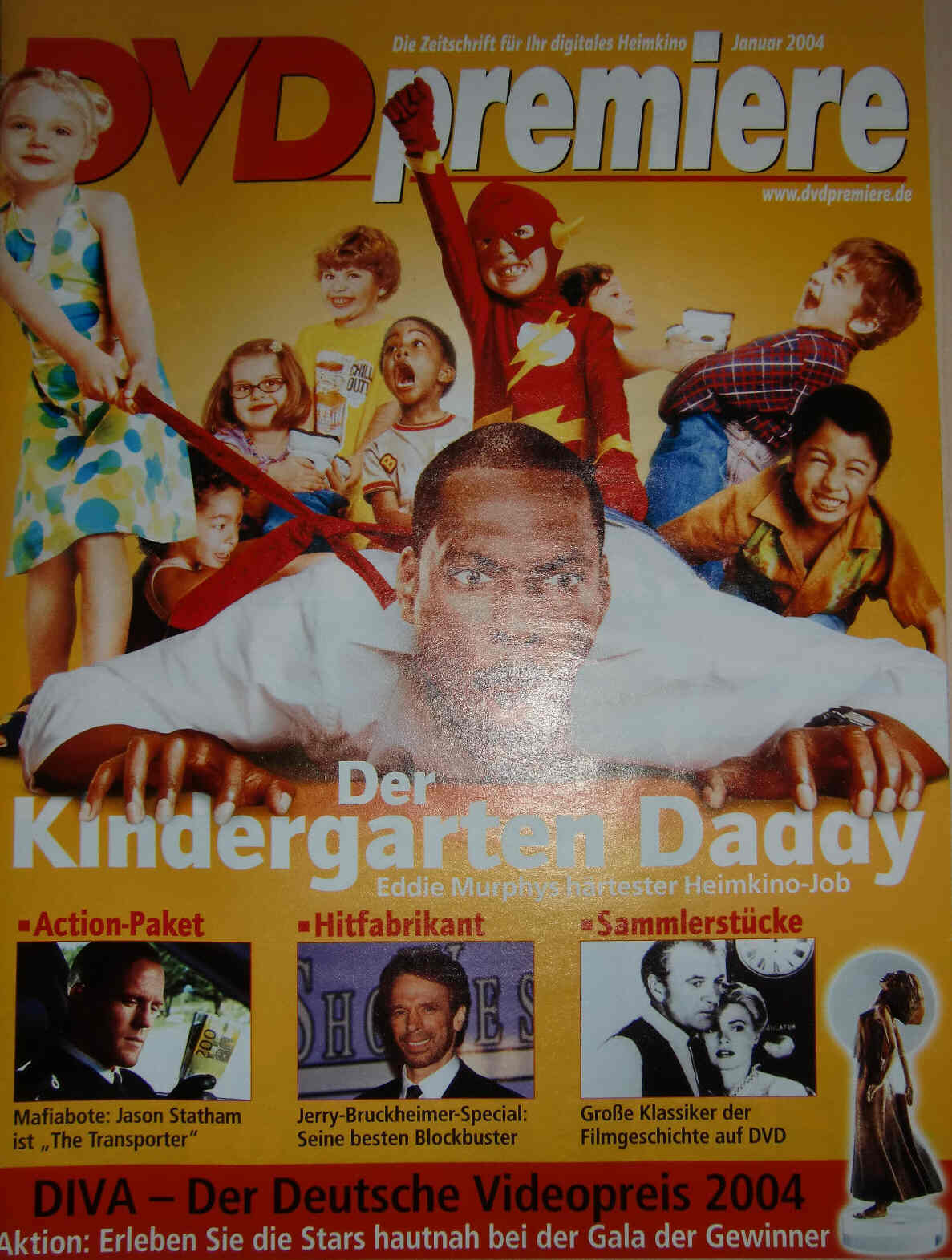 DVD PREMIERE magazine side cover January 2004