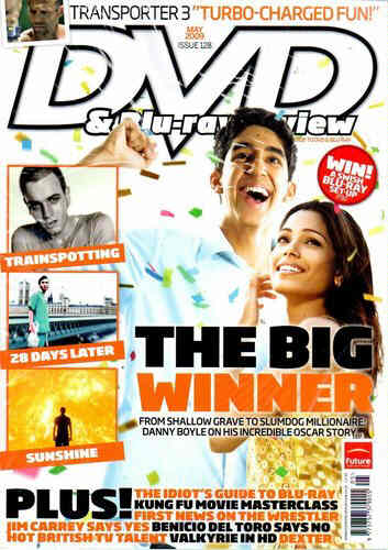 DVD REVIEW magazine side cover Issue 128 May 2009