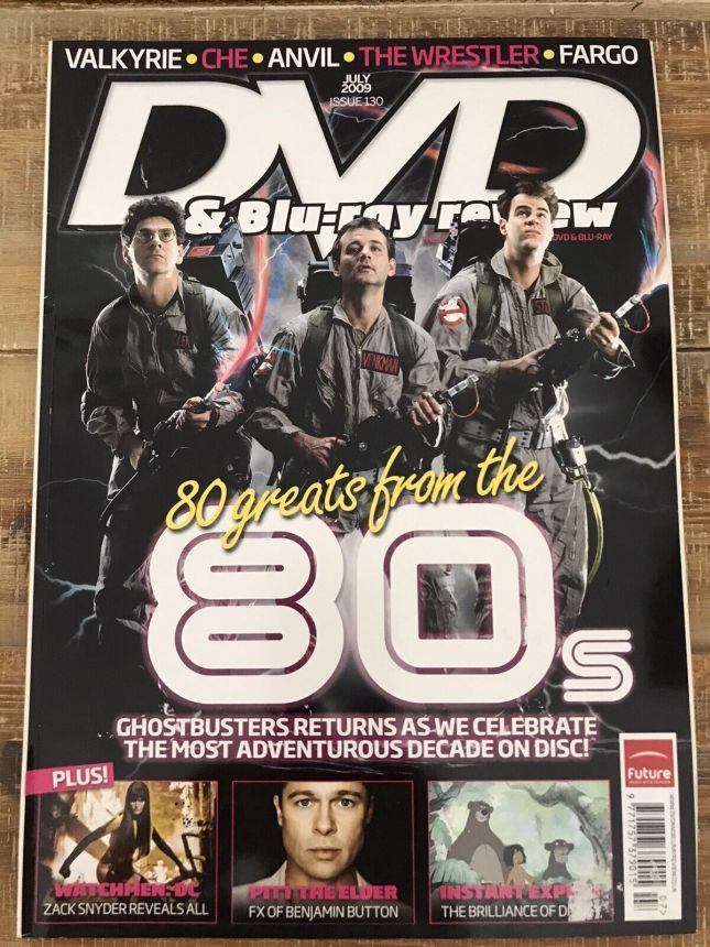 DVD REVIEW magazine side cover Issue 130 July 2009