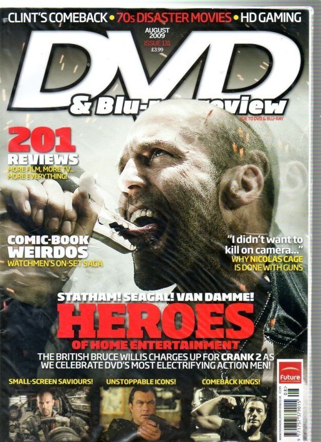 DVD REVIEW magazine side cover Issue 131 August 2009