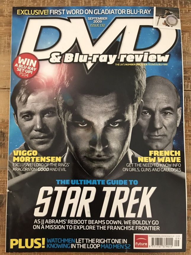 DVD REVIEW magazine side cover Issue 132 September 2009