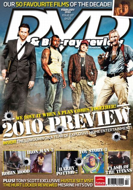 DVD REVIEW magazine side cover Issue 137 February 2010