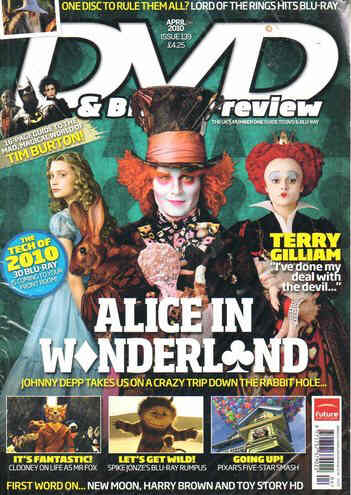 DVD REVIEW magazine side cover Issue 139 April 2010