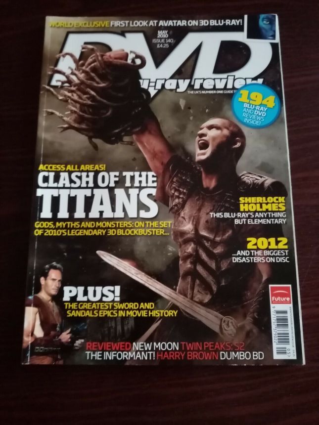 DVD REVIEW magazine side cover Issue 140 May 2010