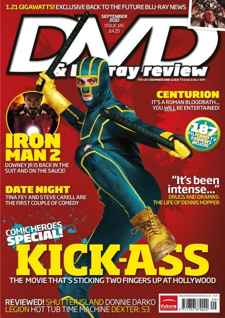 DVD REVIEW magazine side cover Issue 145 September 2010