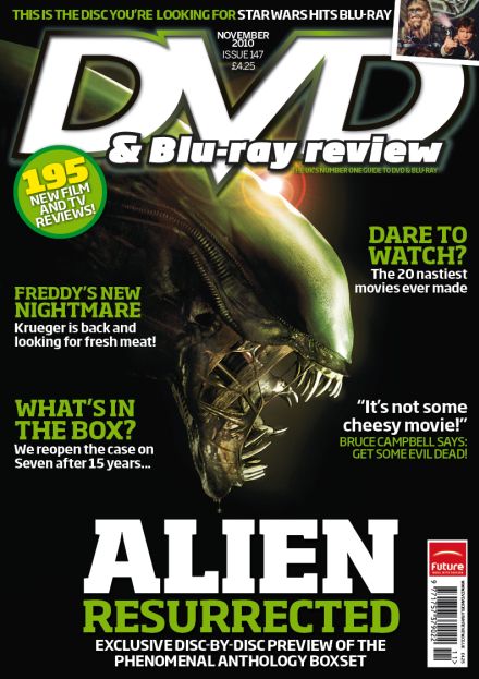 DVD REVIEW magazine side cover Issue 147 November 2010