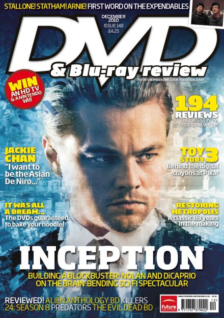 DVD REVIEW magazine side cover Issue 148 December 2010