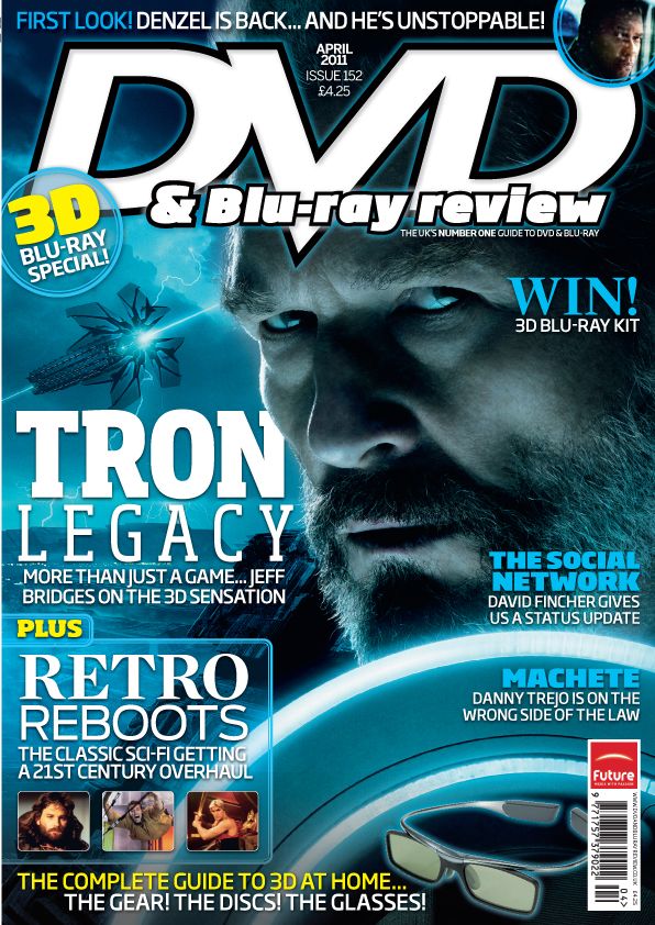 DVD REVIEW magazine side cover Issue 152 April 2011
