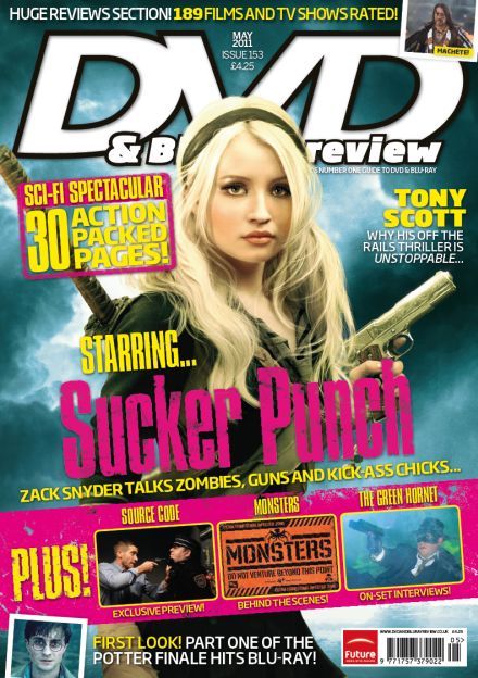 DVD REVIEW magazine side cover Issue 153 May 2011