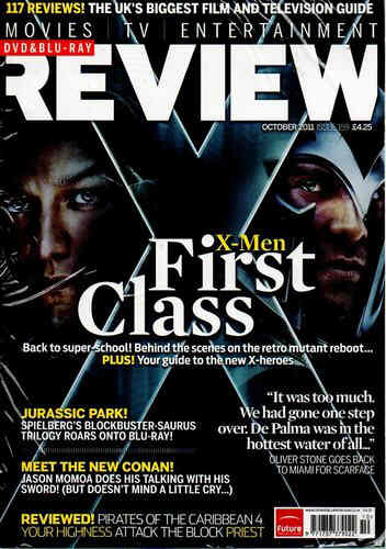 DVD REVIEW magazine side cover Issue 159 October 2011