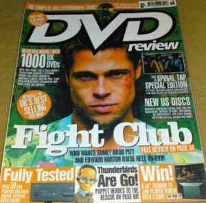 DVD REVIEW magazine side cover Issue 18  2000
