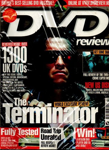 DVD REVIEW magazine side cover Issue 22  2001