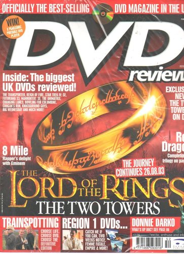 DVD REVIEW magazine side cover Issue 52  2003