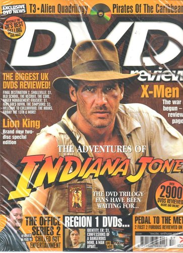 DVD REVIEW magazine side cover Issue 57  2003