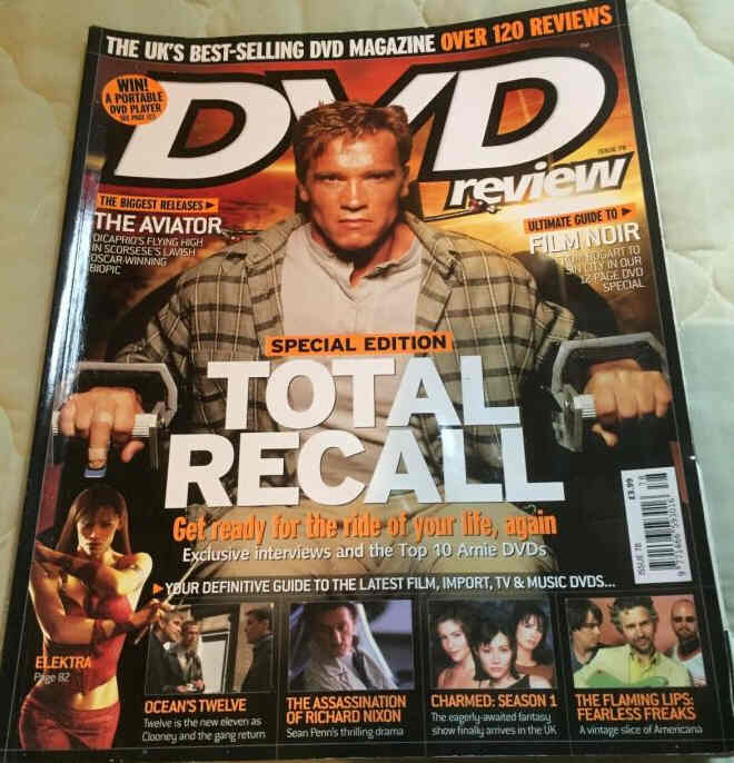 DVD REVIEW magazine side cover Issue 78  2005
