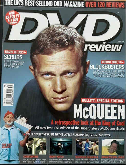 DVD REVIEW magazine side cover Issue 79 June 2005
