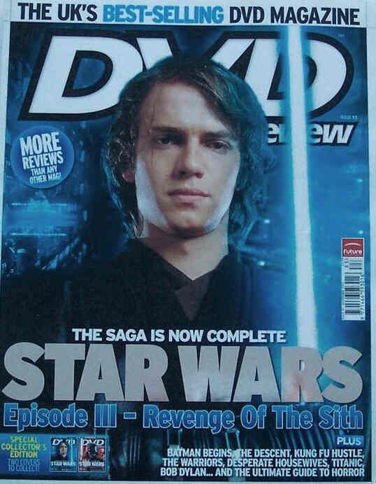 DVD REVIEW magazine side cover Issue 83 November 2005