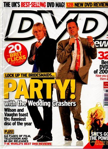 DVD REVIEW magazine side cover Issue 85 January 2006
